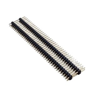 Kit com 10x Barra de Pinos 2x40 Reta 2,54mm