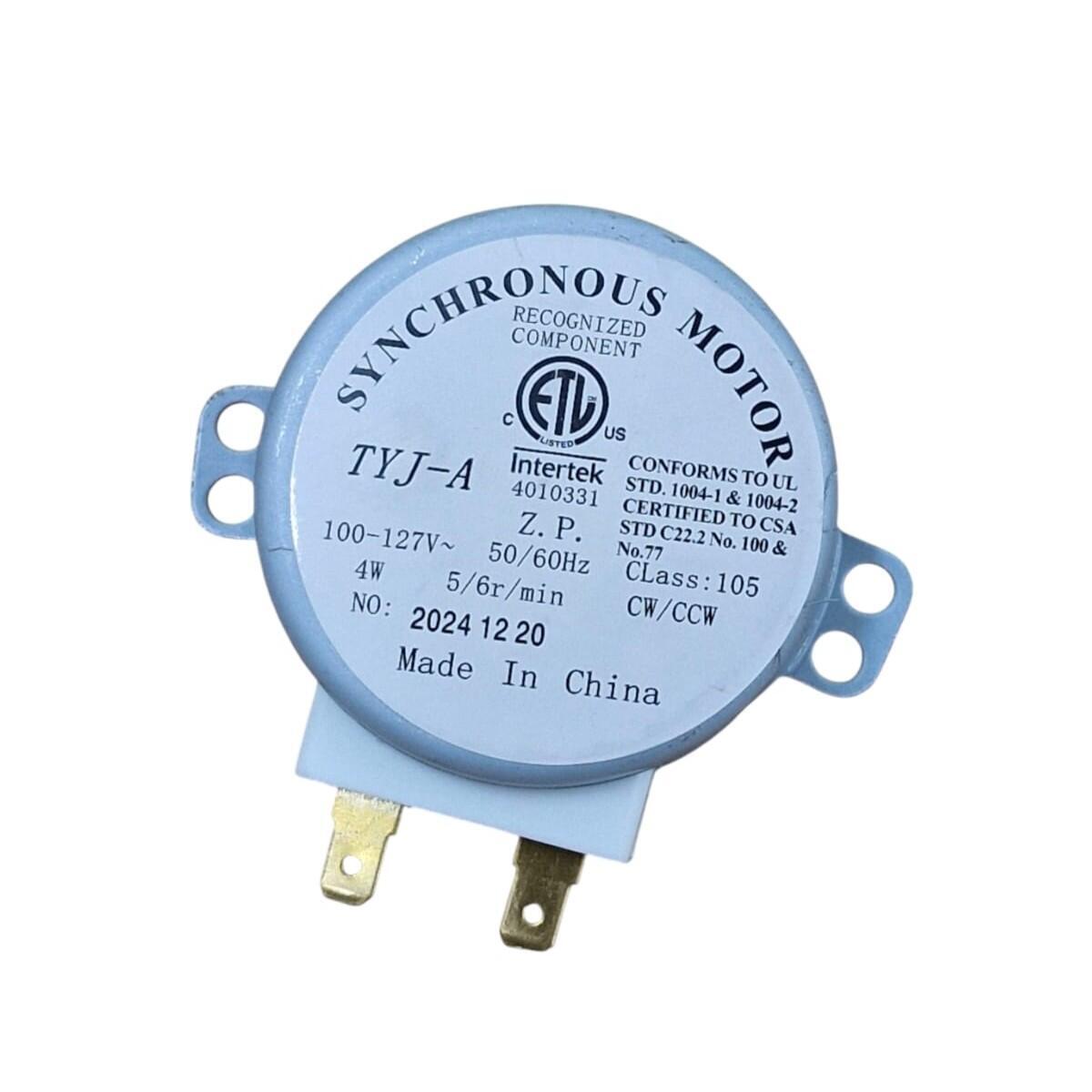 Motor Microondas Tyj-a 100-124v 5 / 6 Rpm Eixo De Metal