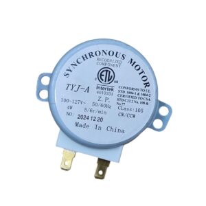 Motor Microondas Tyj-a 100-124v 5 / 6 Rpm Eixo De Metal
