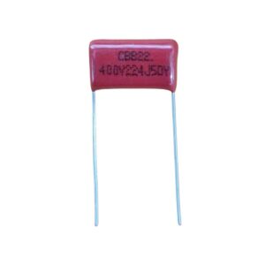 Kit com 200x Capacitor Poliéster CBB22 220nF 400V P22 PTH