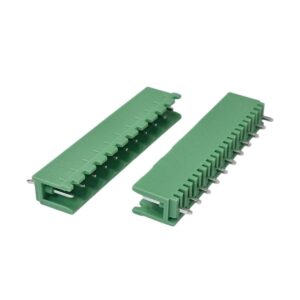Kit com 10x Conector Borne Macho 11 Vias 180g 5,08mm 2EDGV-11VIAS