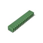 Kit com 5x Conector Borne 14 Vias Macho 300VAC 8A KF2EDG 3,50 Verde - Imagem 2