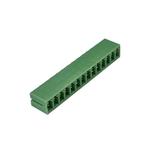 Kit com 5x Conector Borne 14 Vias Macho 300VAC 8A KF2EDG 3,50 Verde - Imagem 3