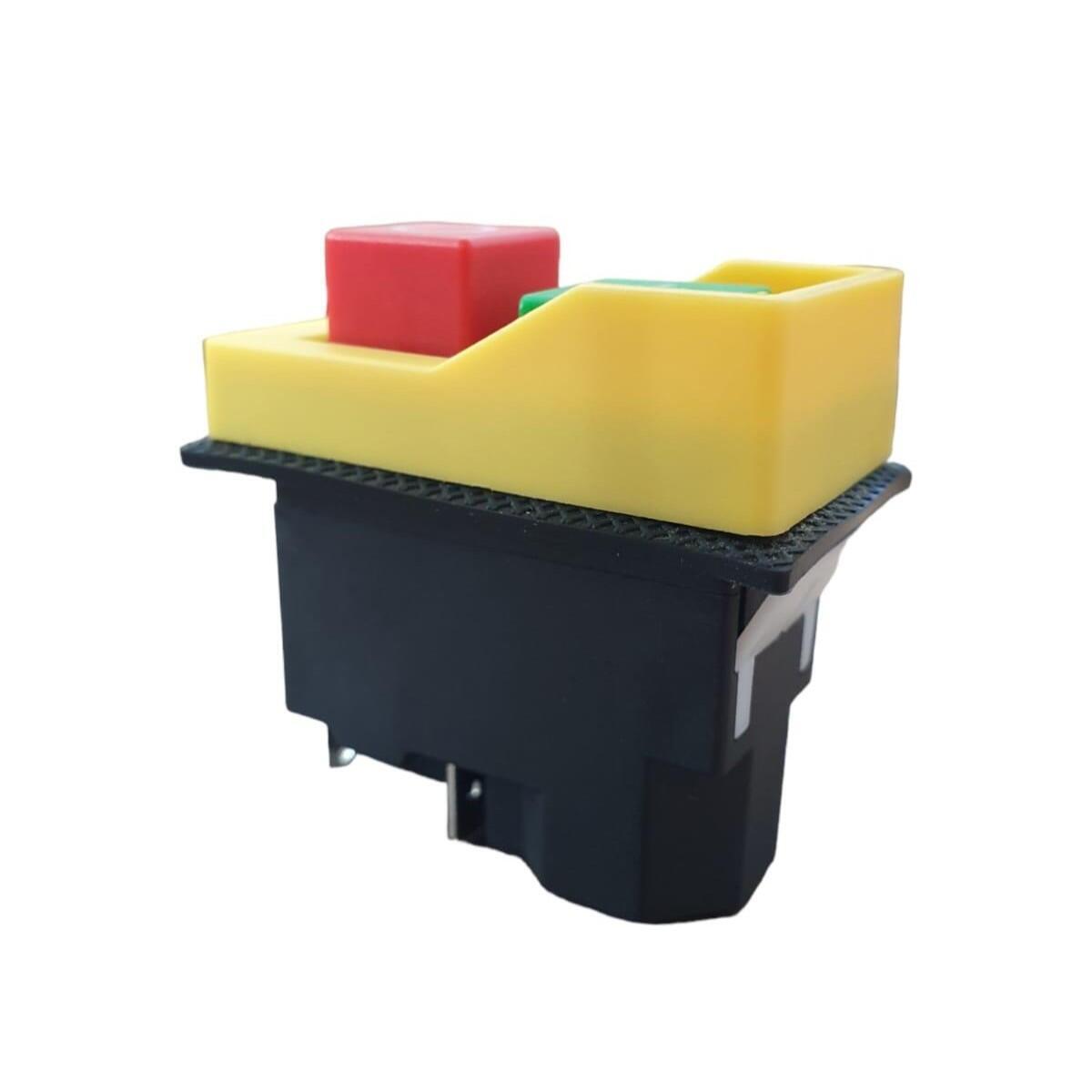 Interruptor De Botão Duplo Vermelho/verde Kjd17-21521-612 Am - Imagem 3