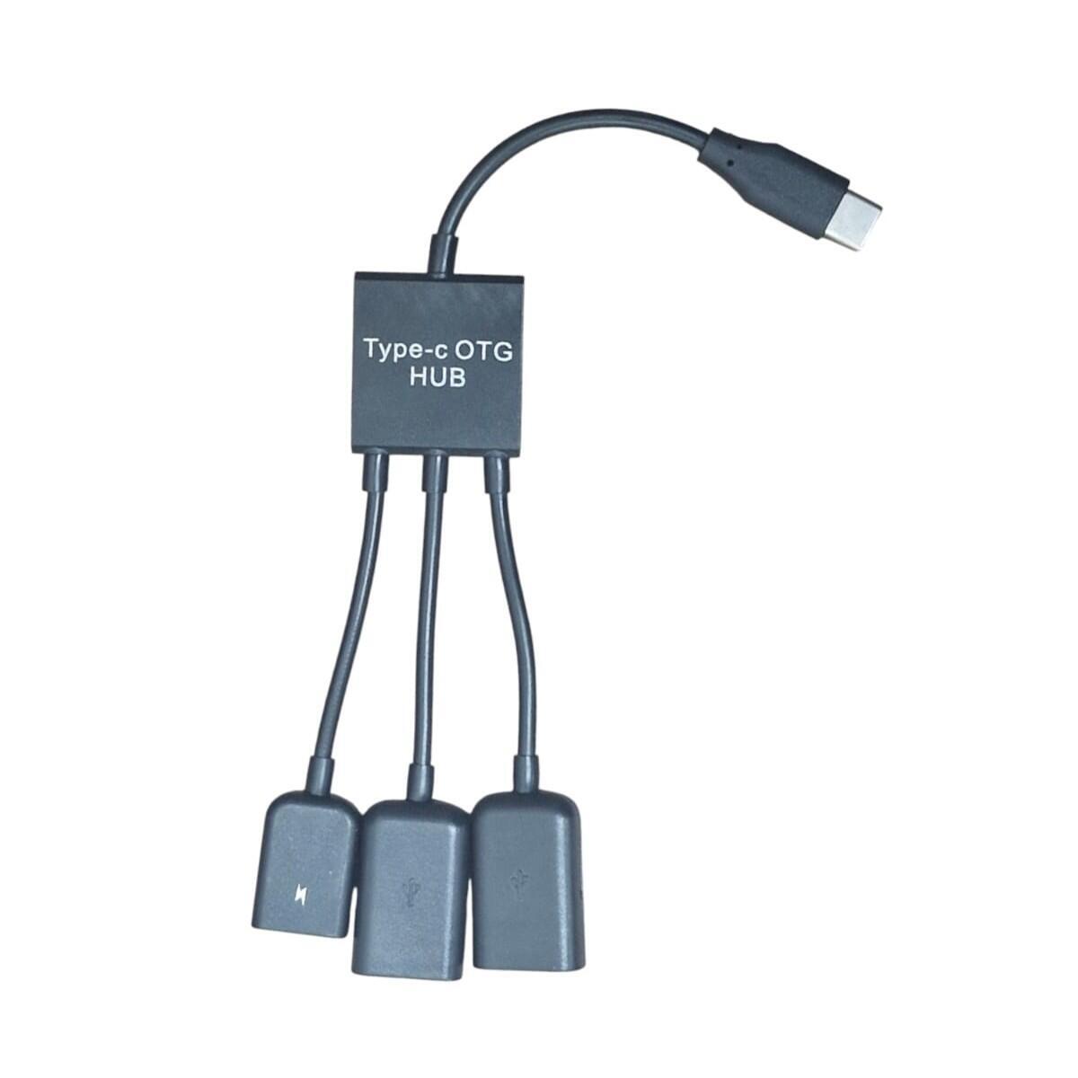 Cabo Adaptador Tipo C Otg 3 Em 1 Micro Usbusb Para Telefone - Imagem 4