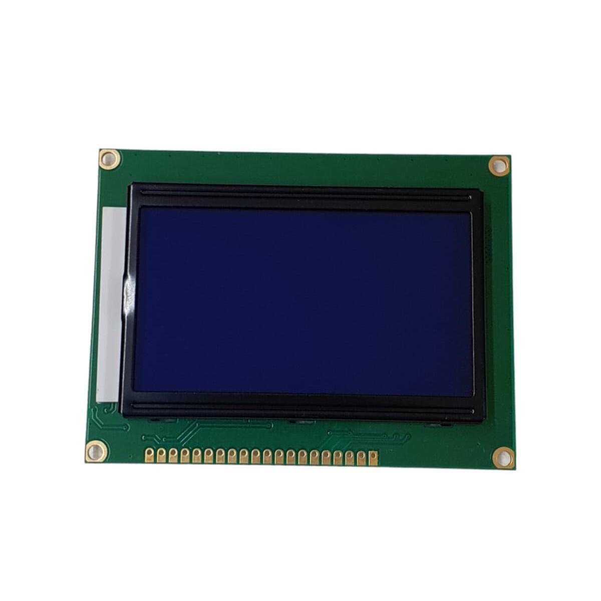 Display Lcd Gráfico Glcd 128x64 Backlight Azul St7920 Arduin - Imagem 2