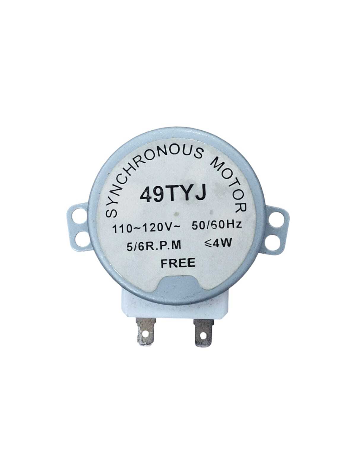MICRO MOTOR 49TYJ 110/120V 50/60HZ EIXO MEIA LUA - Imagem 3