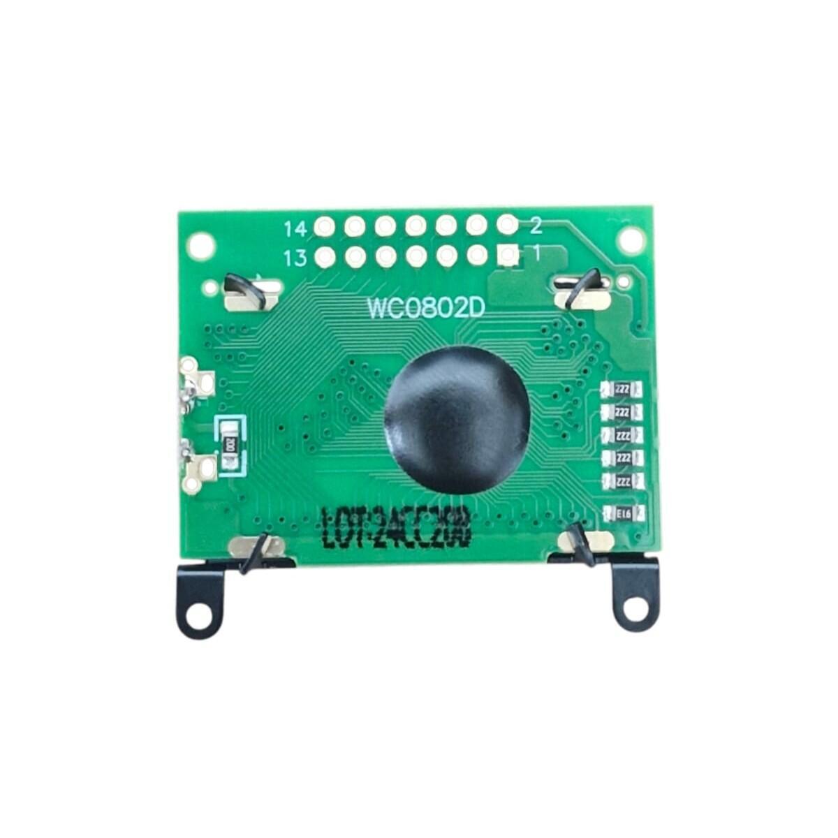 Display Lcd 8x2 Verde Wc0802d-sfylyhtc06 - Imagem 3