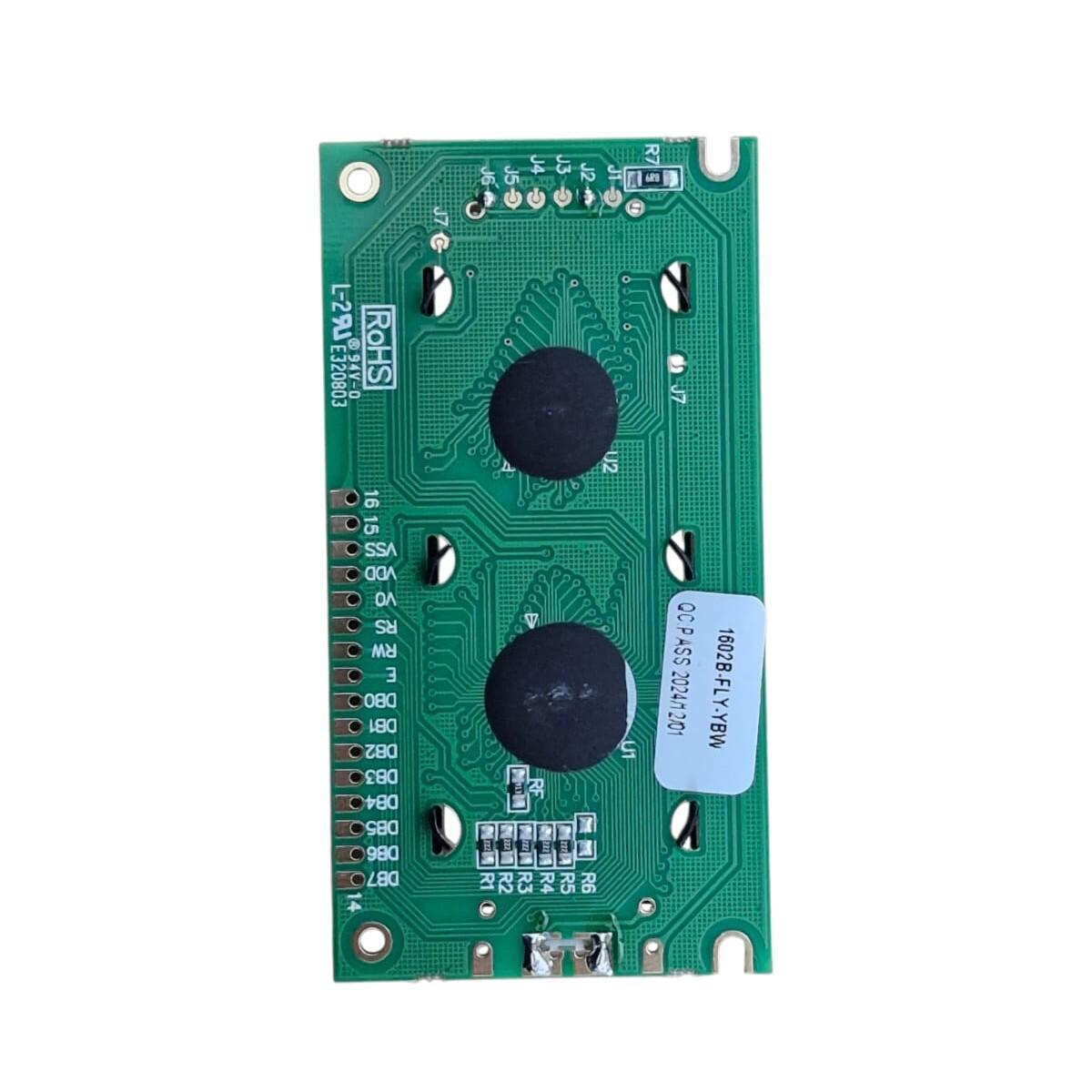 Display Lcd 16x2 Atm1602b-fl(y)-ybw Backlight Verde Arduino - Imagem 2