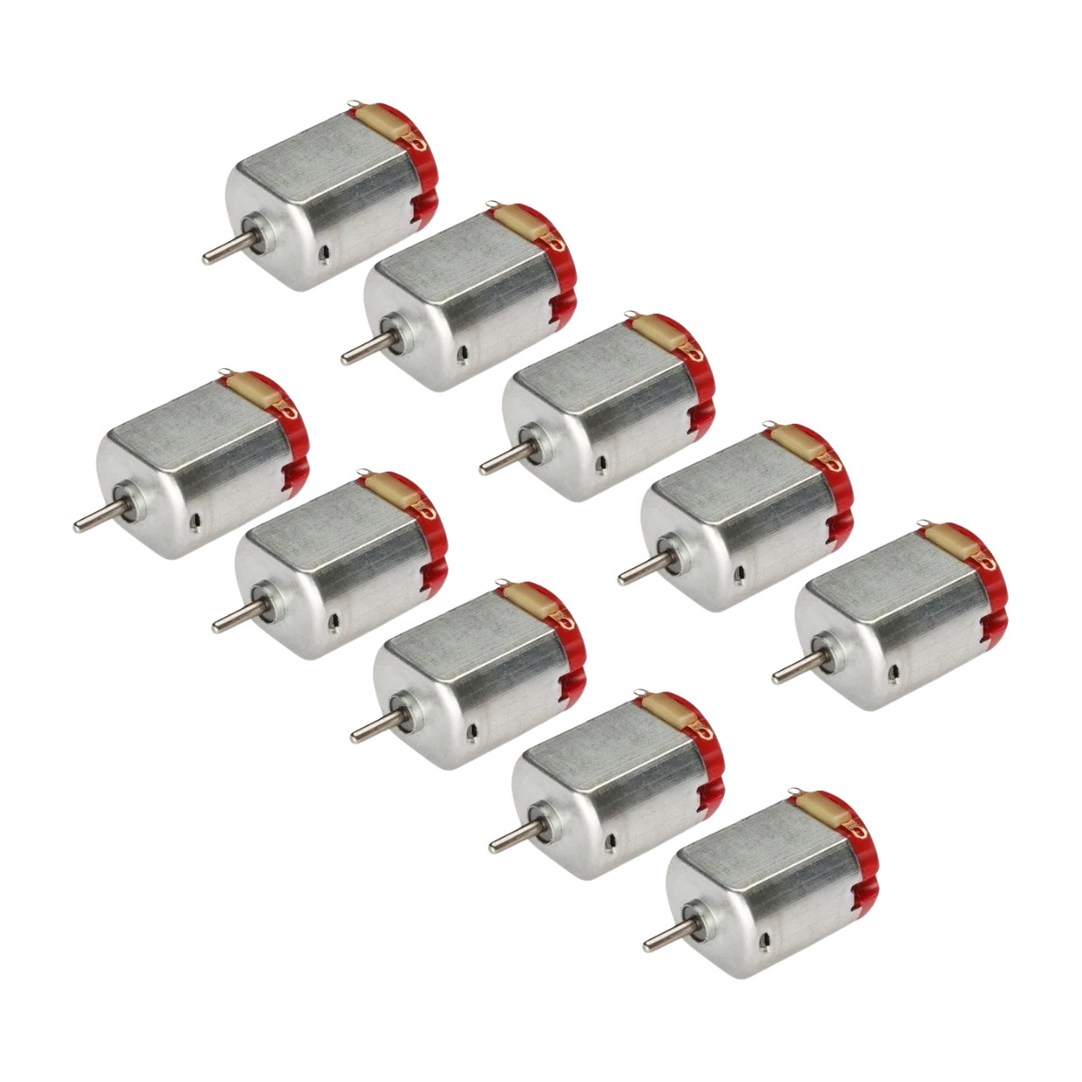 Kit com 10x Mini Motor Dc 3 A 6v 10.000rpm - Imagem 4