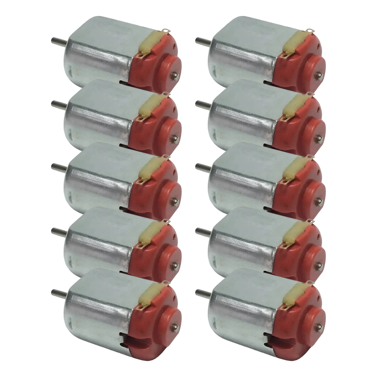 Kit com 10x Mini Motor Dc 3 A 6v 10.000rpm - Imagem 3