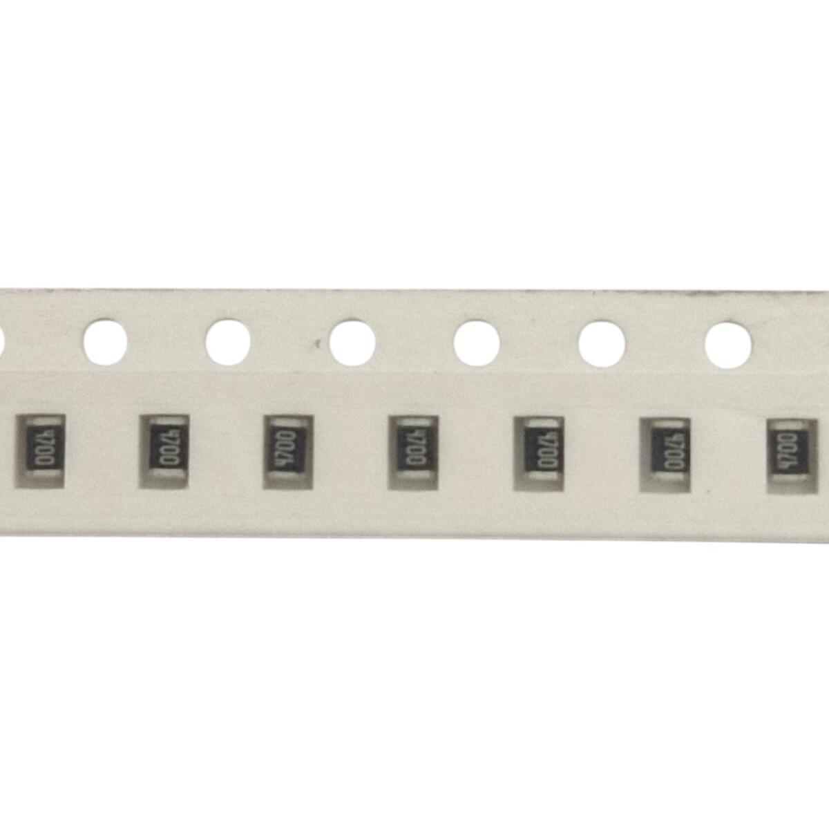 Kit com 500x Resistor Smd 0805 470R 1% 1/8W 0805W8F4700T5E - Imagem 2