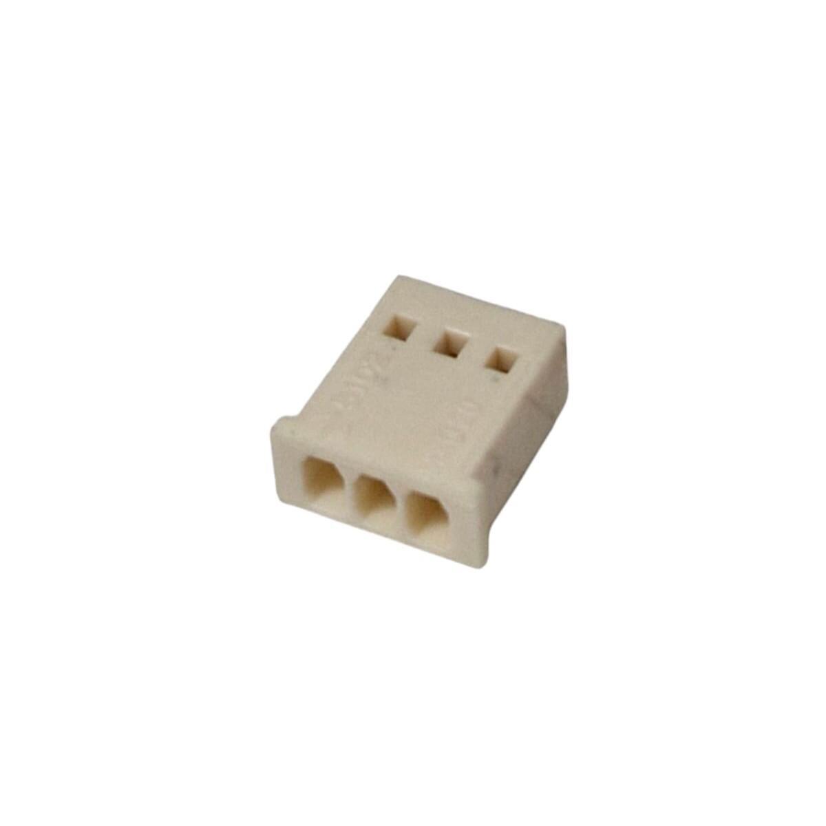 Kit com 100x Conector 3 Vias Alojamento Femea 180g KK 5051-03 Perfil Baixo - Imagem 3