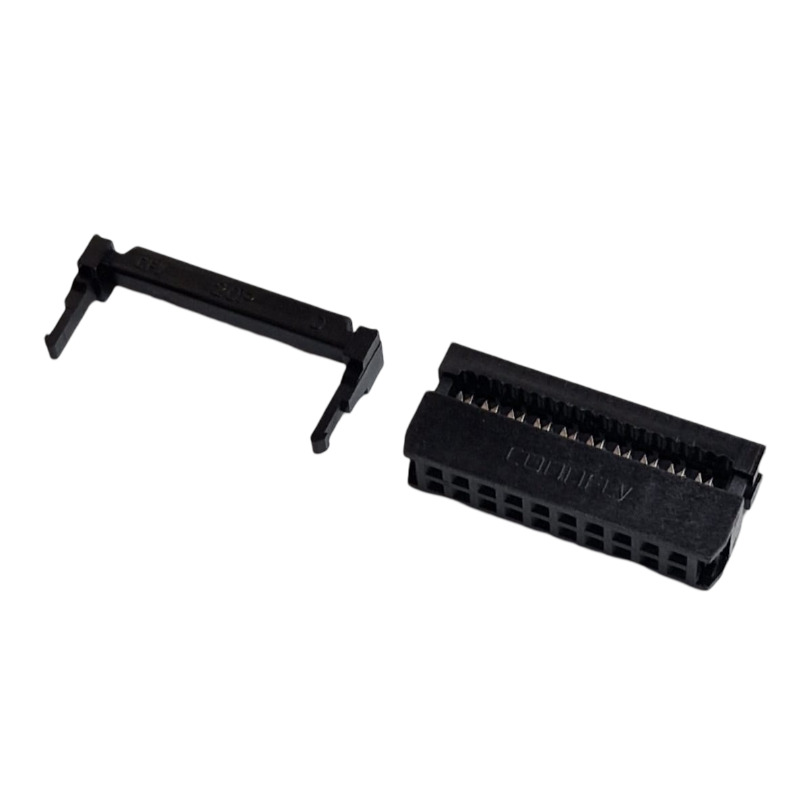 Kit com 108x Conector Latch Femea 20 Vias Fc20 DS1016-20MA2BB - Imagem 2
