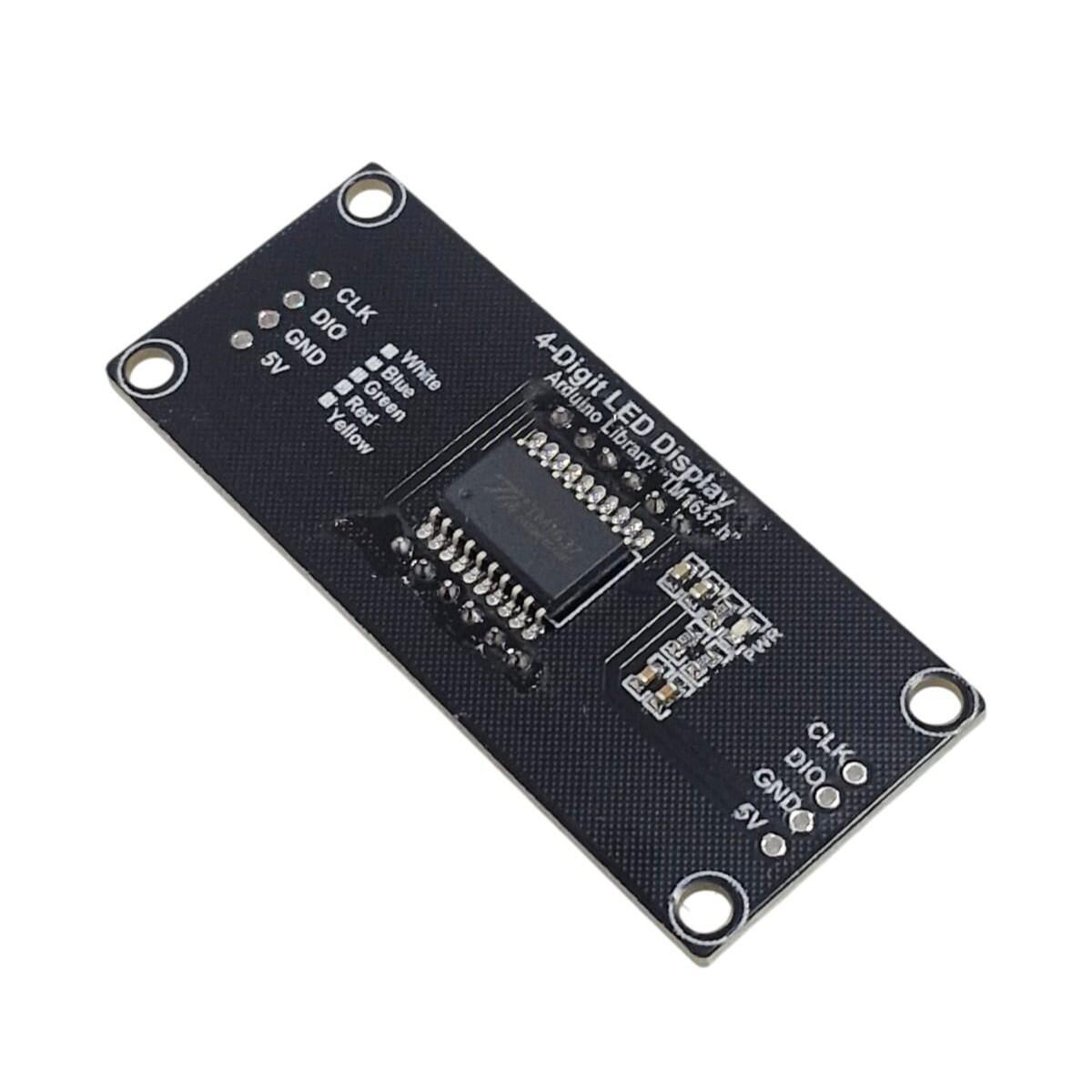 Módulo Display LED TM1637 4 Dígitos 0.56 Vermelho - Imagem 4