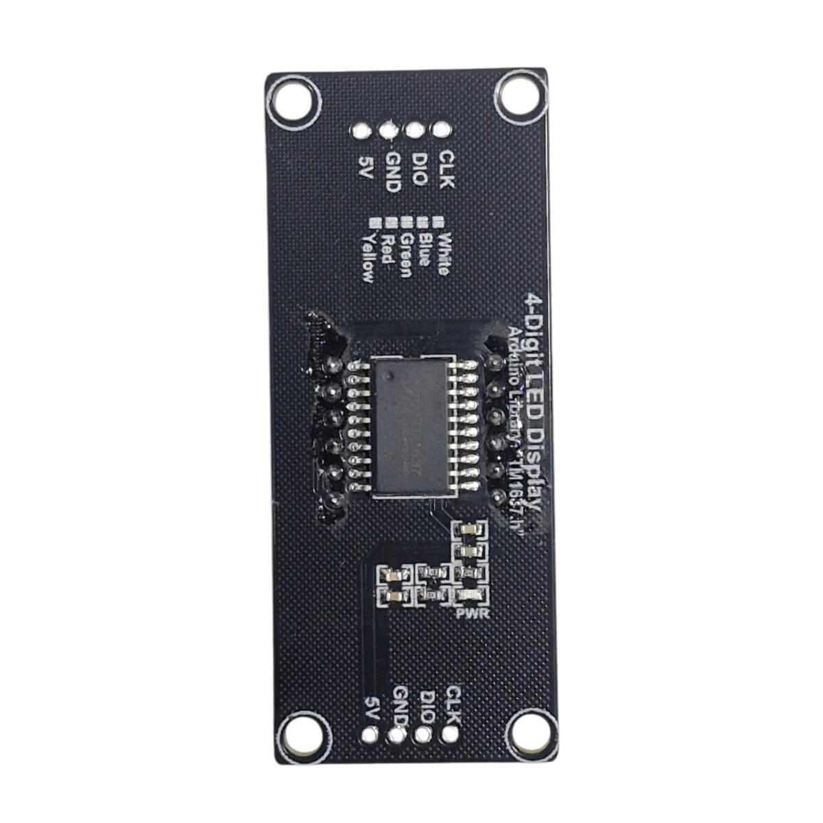 Módulo Display LED TM1637 4 Dígitos 0.56 Vermelho - Imagem 5