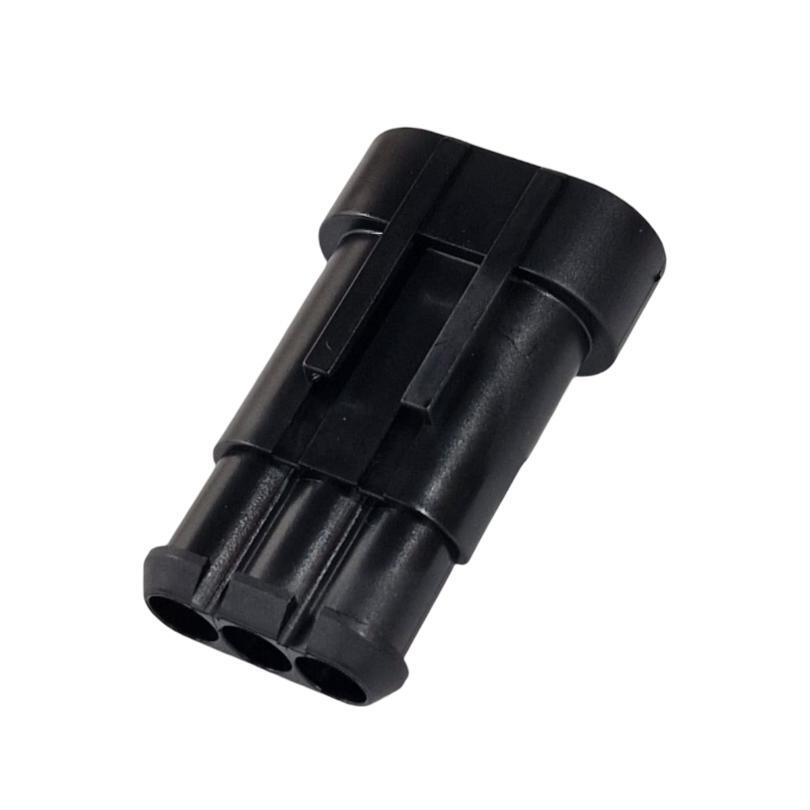 Kit com 100x Conector Superseal Macho 3 Pinos DJ7031-1.5-11-3P - Imagem 3
