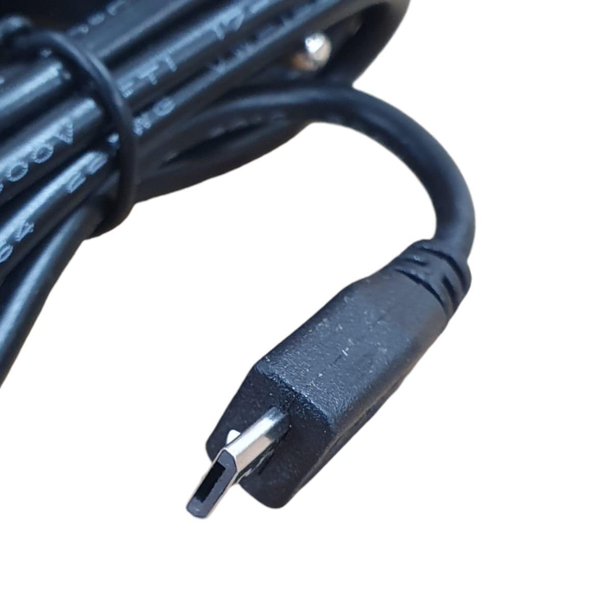 Fonte Usb Carregador Micro Usb 5v 3a Raspbarry Pi4 Preto - Imagem 3