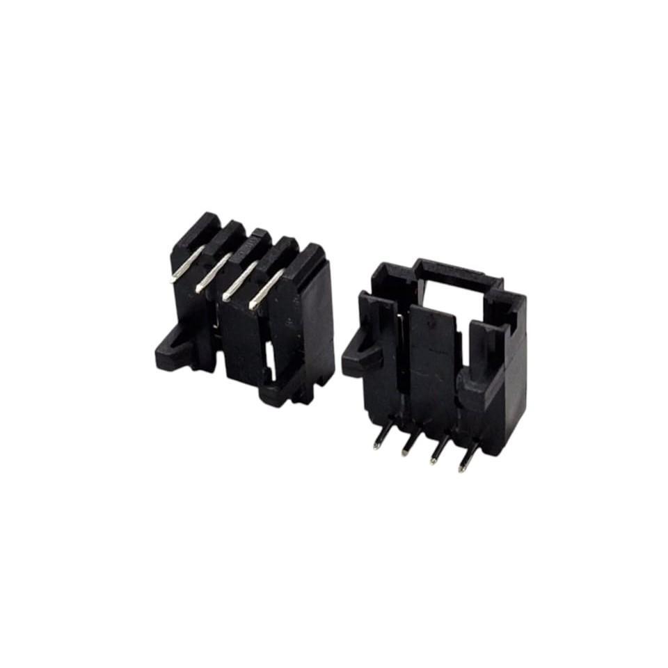 Kit com 42x Conector Header Macho 4 Vias 90g 103672-3 - Imagem 4