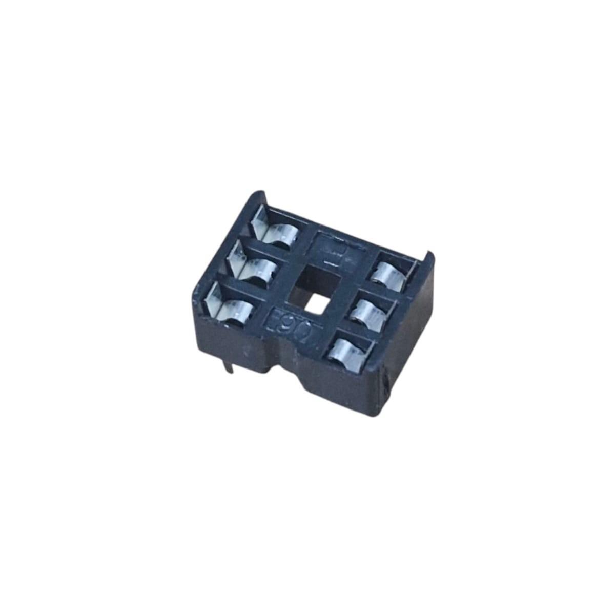 Kit com 10x Soquete Estampado 6 Pinos - Imagem 3