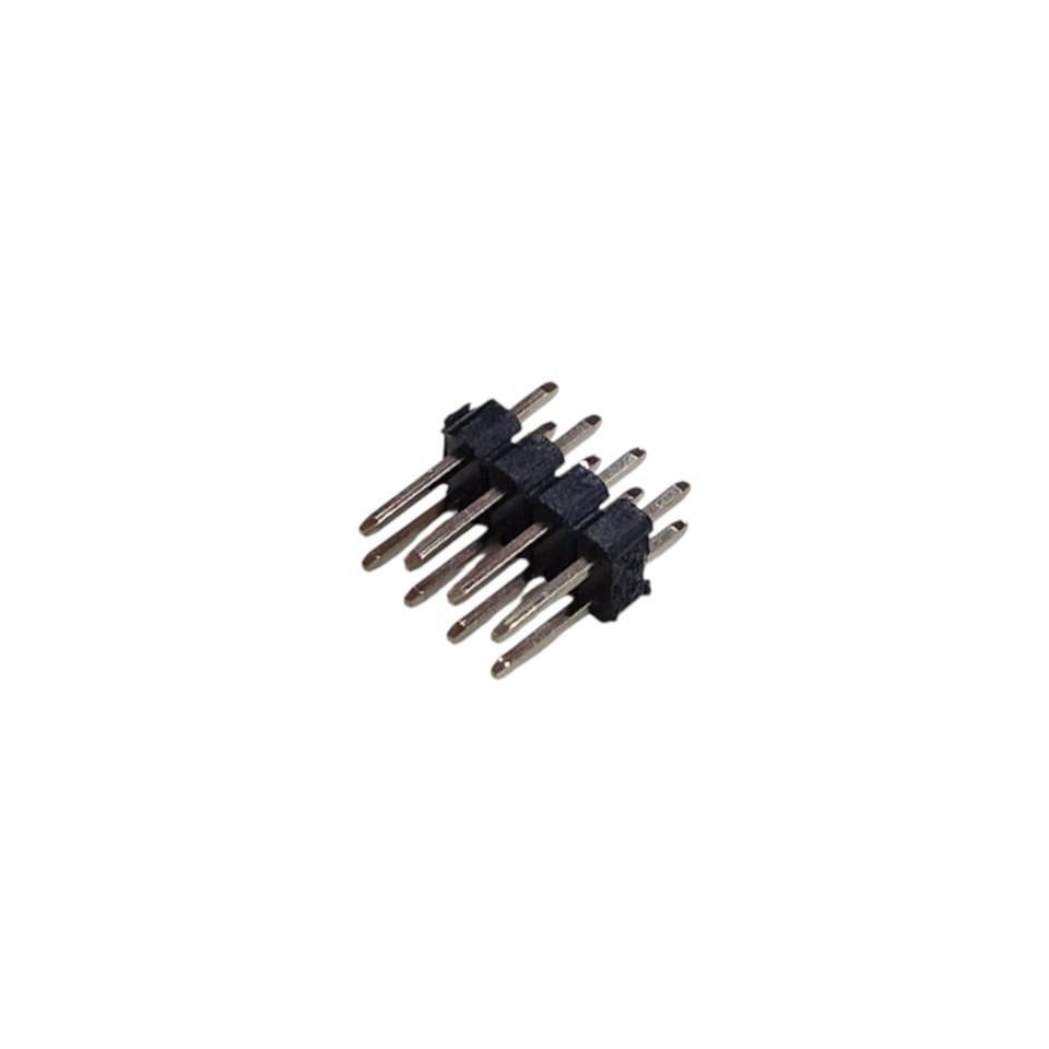 Kit com 50x Barra de Pinos 2x4 Reta 2,54mm - Imagem 2