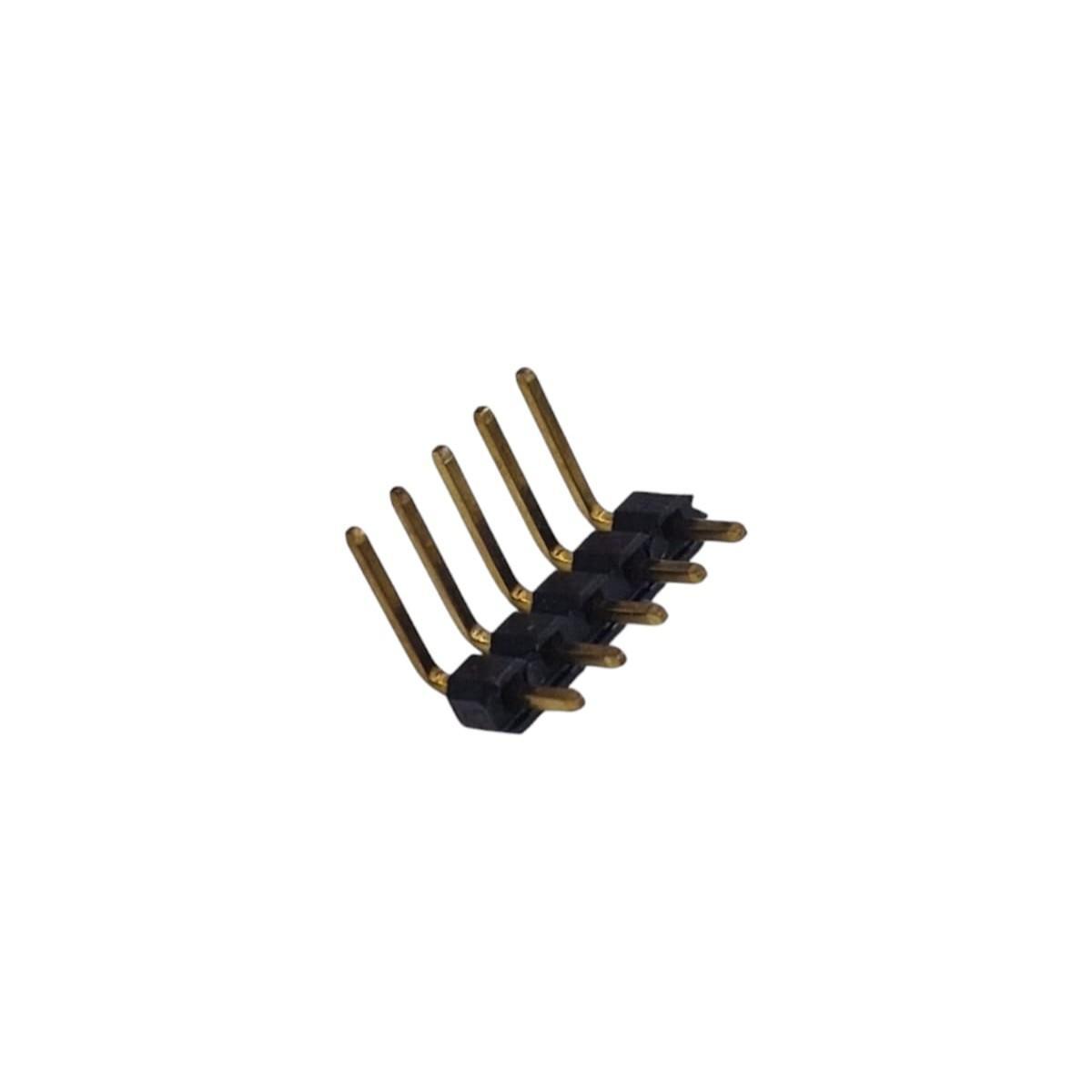 Kit com 50x Barra de Pinos 1x5 90 Graus Invertida - Imagem 3