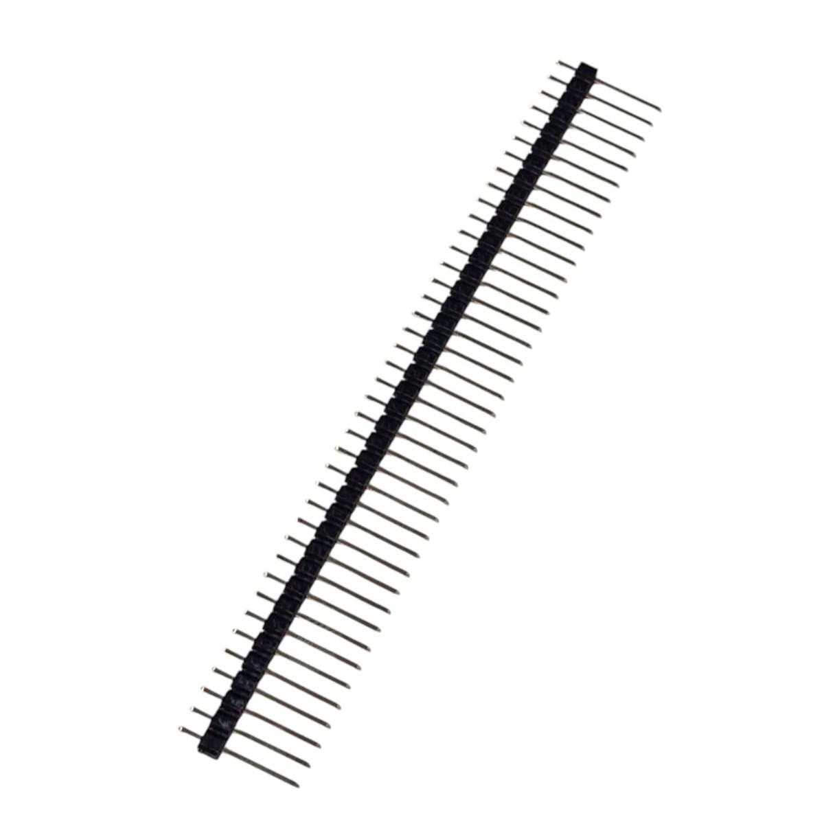 Kit com 200x Barra de Pinos 1x40 2,54mm Reta Connfly Dourada DS1021-1*40SF132-B - Imagem 3