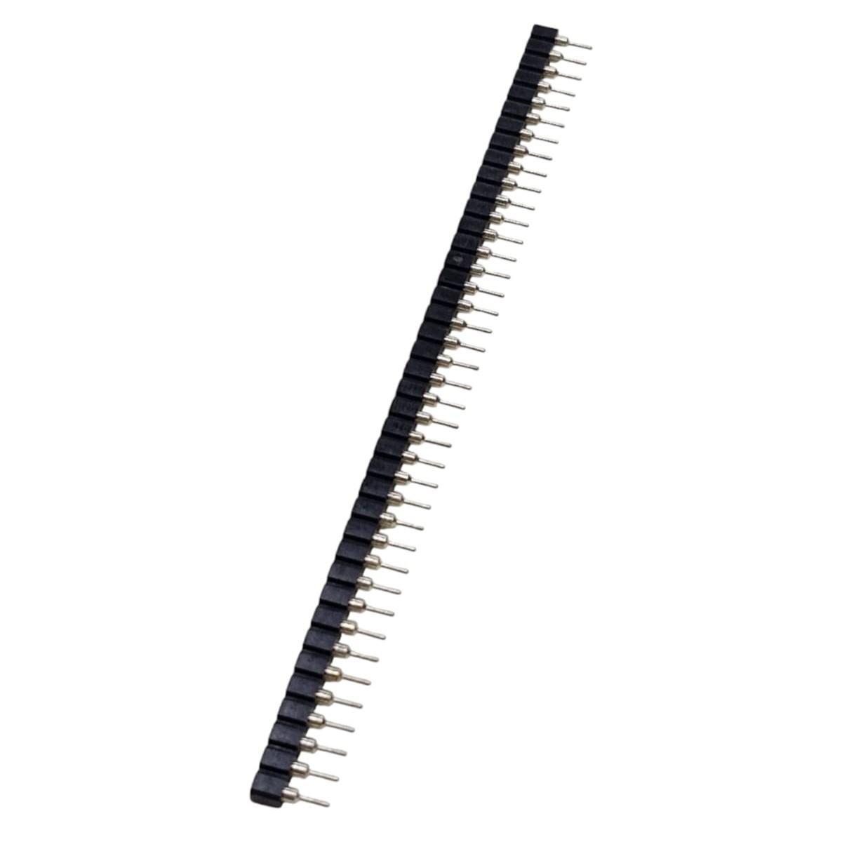 Kit com 100x Barra de Pinos Torneados 1x40 Reta 180 Graus - Imagem 2