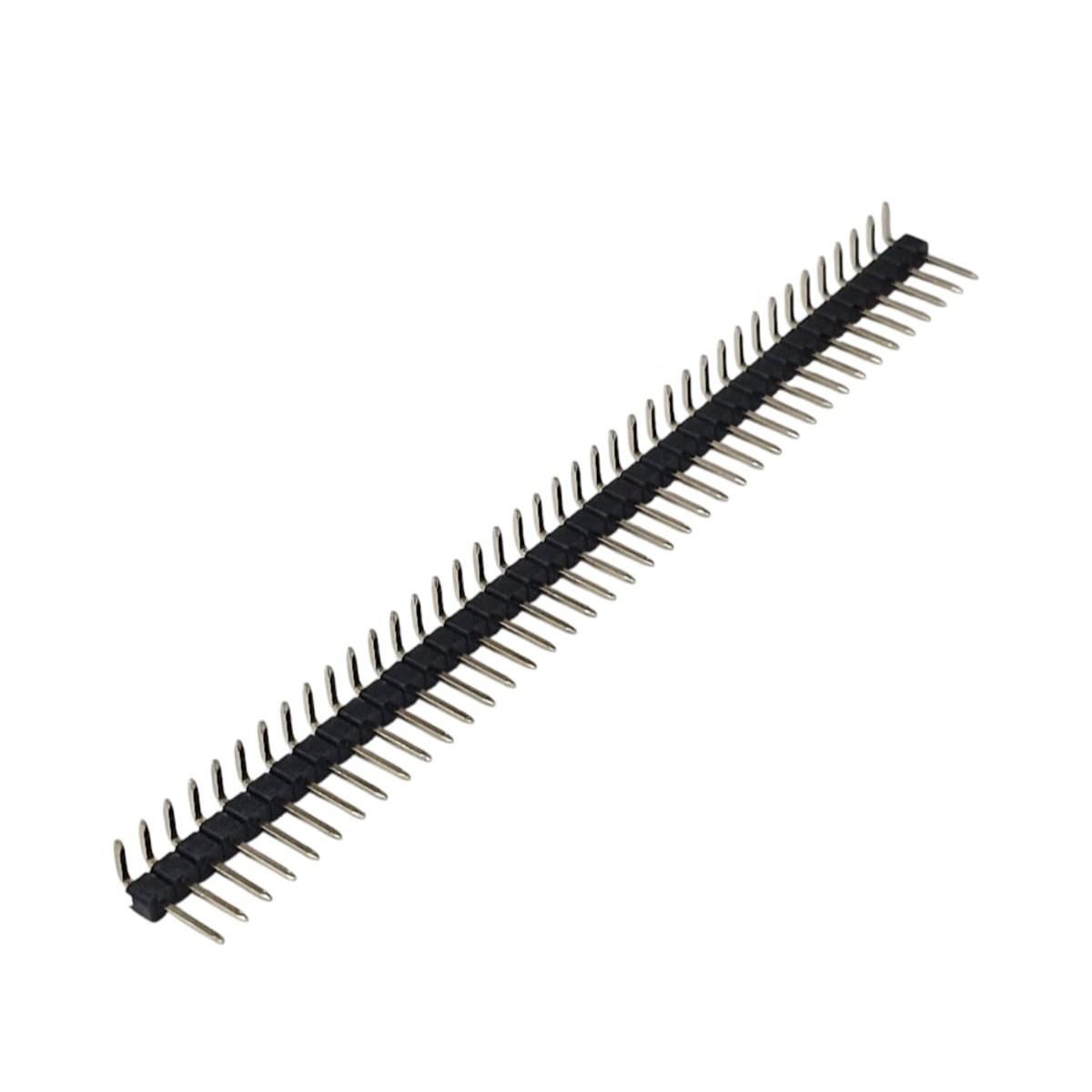 Kit com 10x Barra de Pinos 1x40 90 Graus Dourada - Imagem 2
