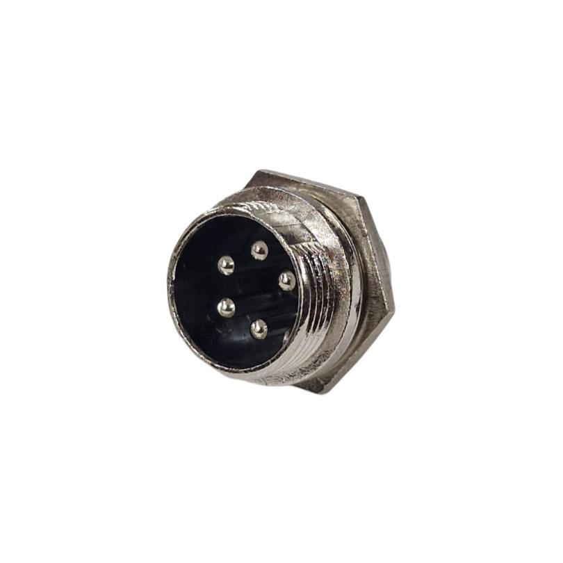 Kit com 100x Conector Mike 5 Pinos Macho GX16-5 LS3004-3011 - Imagem 3