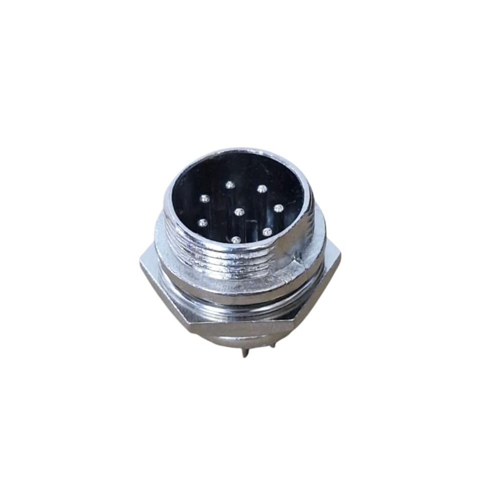 Kit com 10x Conector Mike 8 Vias Macho GX16-8 LS3007-3014 - Imagem 3