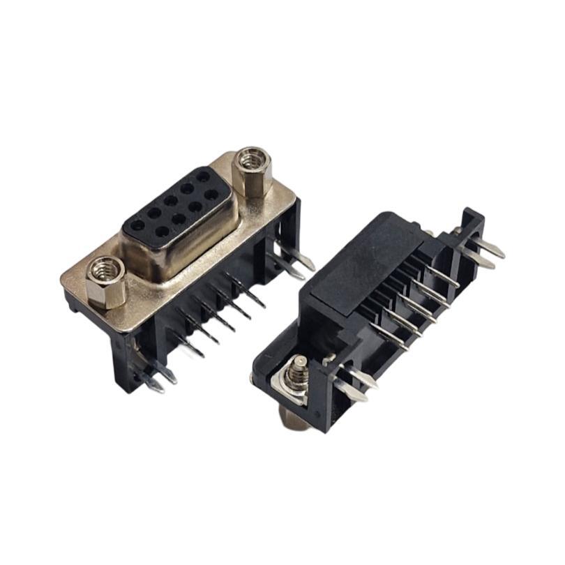 Kit com 50x Conector DB09 Fêmea 90 Graus DS1037-09FNAKT74-0CC - Imagem 2