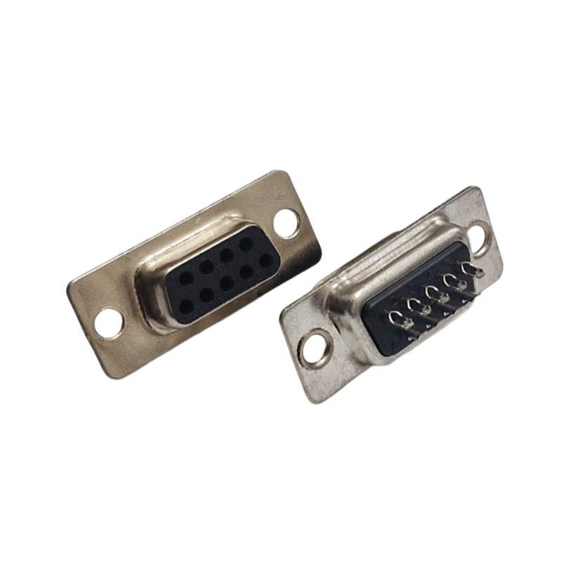 Kit com 50x Conector DB9 Fêmea Solda Fio 180 Graus DS1033-09FBNISS-CT - Imagem 2