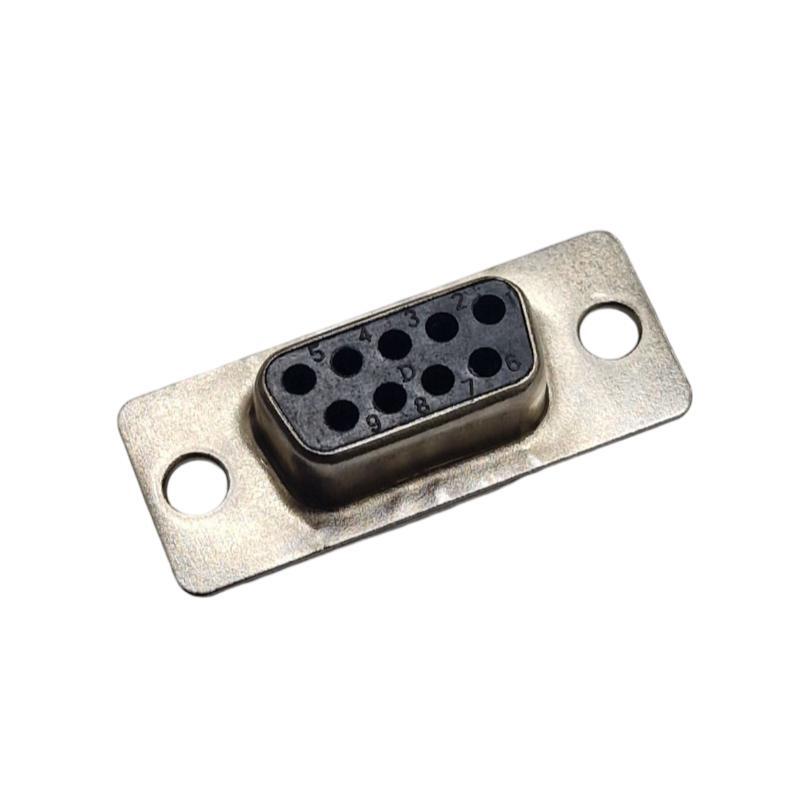 Kit com 50x Conector DB9 Fêmea Solda Fio 180 Graus DS1033-09FBNISS-CT - Imagem 3