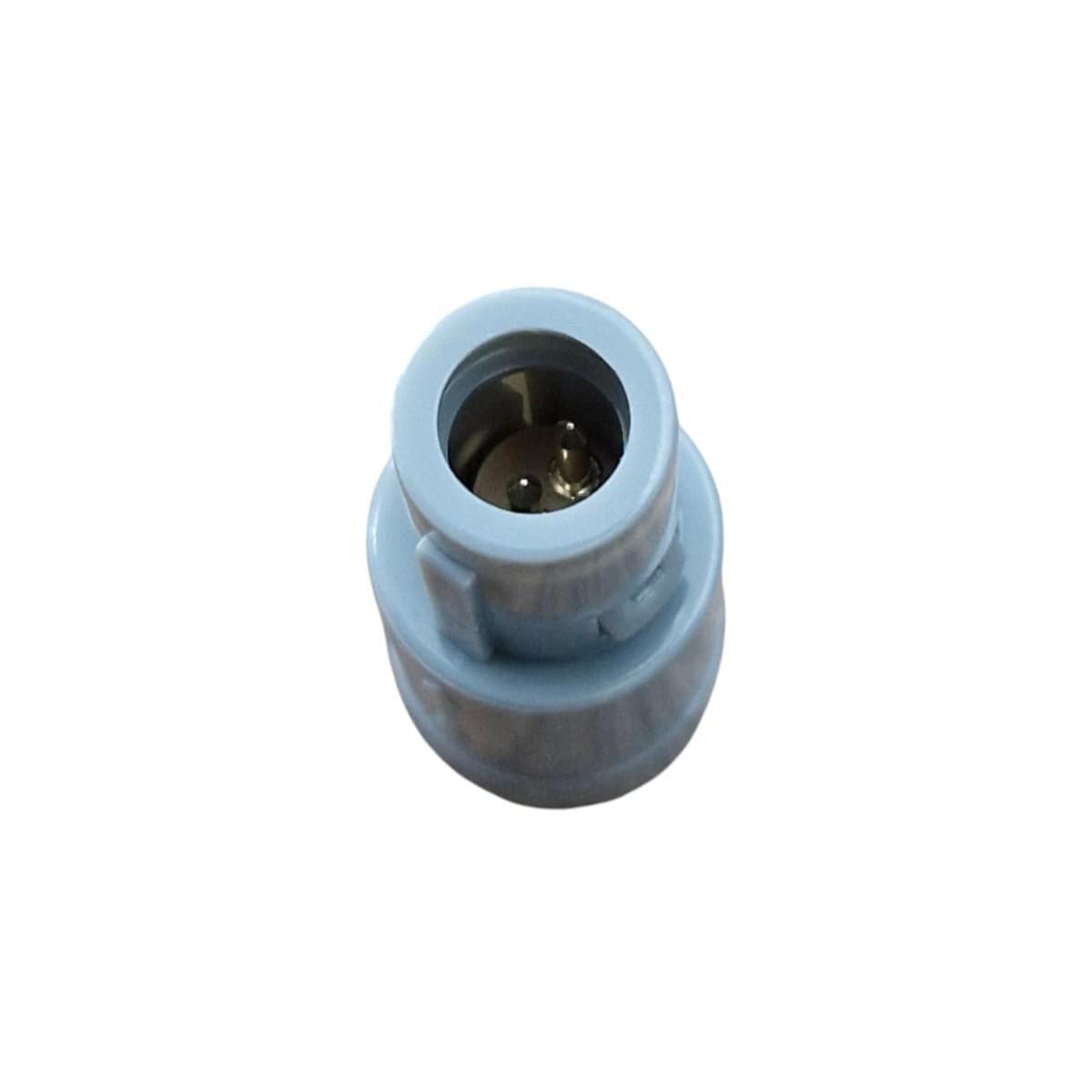 Kit Conector Medi-Snap 2 Vias Macho e Fêmea Cinza Push-Pull - Imagem 4