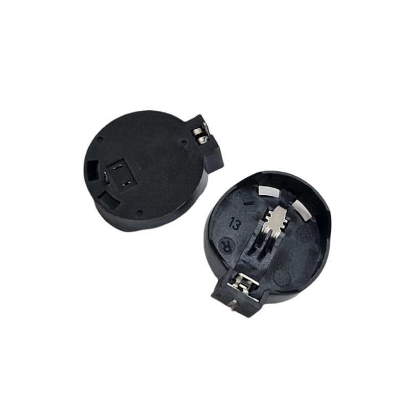 Kit com 100x Suporte de Bateria CR2032 de 2 Pinos para Placa de Circuito - Imagem 2
