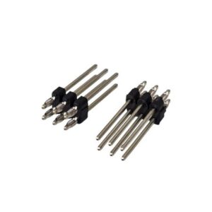 Kit com 100x Barra de Pinos 3x2 Reta 2,54mm 180 Graus