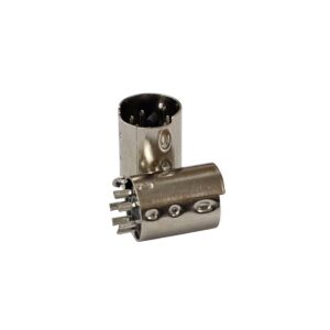 Kit com 10x Conector Mini DIN Macho 6 Vias