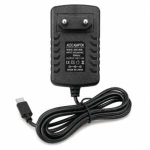 Fonte Usb Carregador Tipo C 5v 3a Raspberry Pi4 Preto