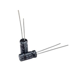 Kit com 10x Capacitor Eletrolítico 1uF 100V 105C 5x11mm Agranel