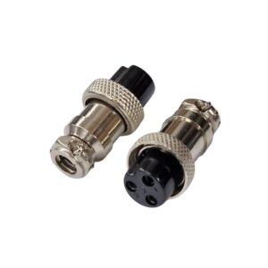 Kit com 100x Conector GX16 3 Vias Fêmea LS3002-3009