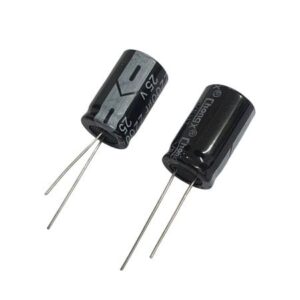 Kit com 200x Capacitor Eletrolítico Chongx 2200uF 25V 13x21mm 105C Radial