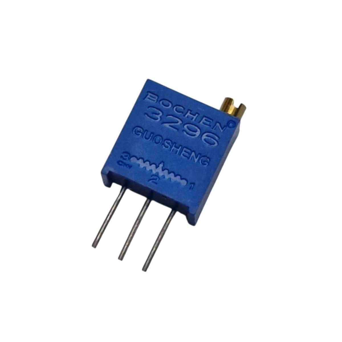 Kit com 50x Trimpot 3296W 200R Multivoltas 25 Voltas