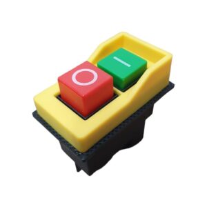 Interruptor De Botão Duplo Vermelho/verde Kjd17-21521-612 Am