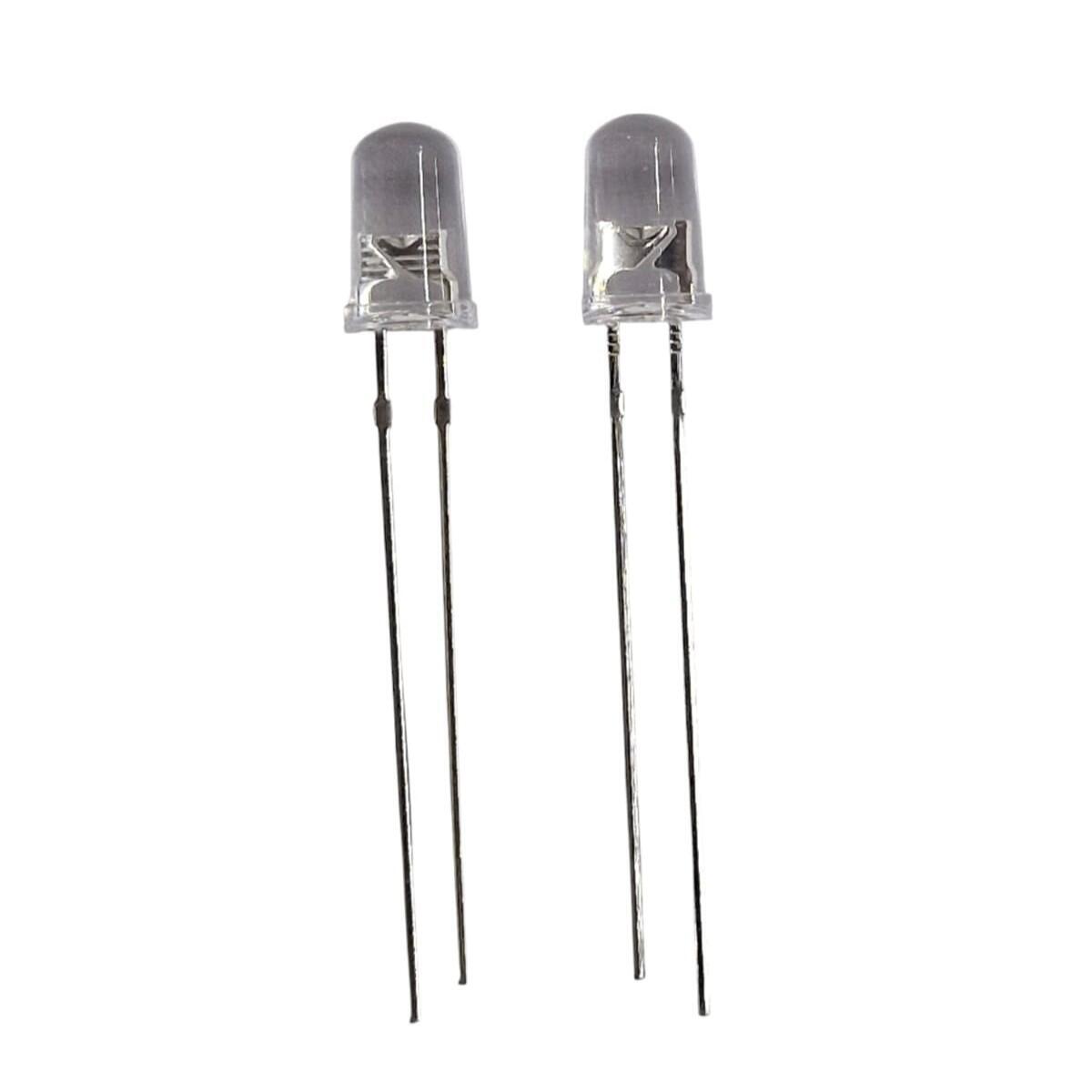 Kit com 1000x LED 5mm Verde Ultra Bright 25000mcd STS-500WGTH-L Alto Brilho DIP