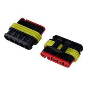 Kit com 200x Conector Superseal Femea 5 Pinos DJ7051-1.5-21-5P