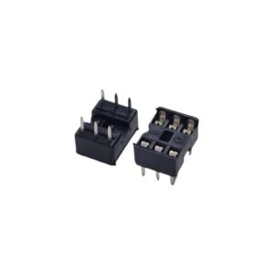 Kit com 80x Soquete Estampado 6 Pinos