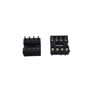 Kit com 60x Soquete Estampado 8 Pinos