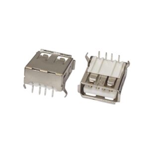 Kit com 20x Conector USB 2.0 Tipo A 4 Pinos R/A para Placa PCI