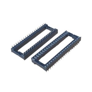 Kit com 12x Soquete Estampado 40 Pinos 15x24mm DS1009-40AT1WX-0A2